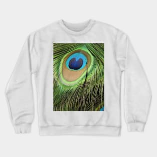 Peacock Feather Crewneck Sweatshirt